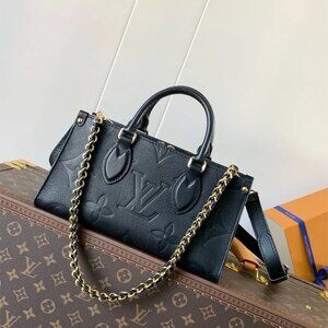 Louis Vuitton black crossbody handbag